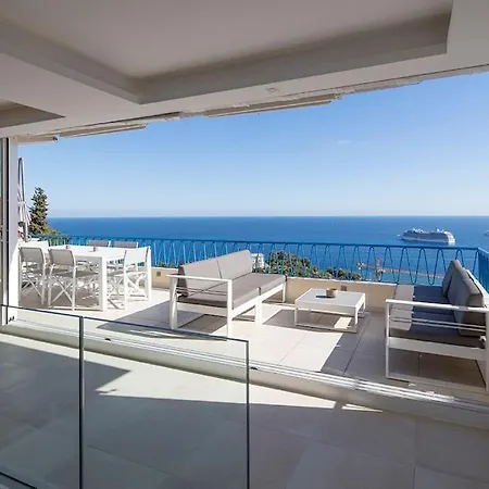Apartman Monaco Dreamview 3 Bedroom Duplex Penthouse Roquebrune-Cap-Martin